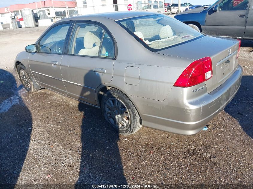 2004 Honda Civic Lx VIN: 2HGES16624H569999 Lot: 41219470