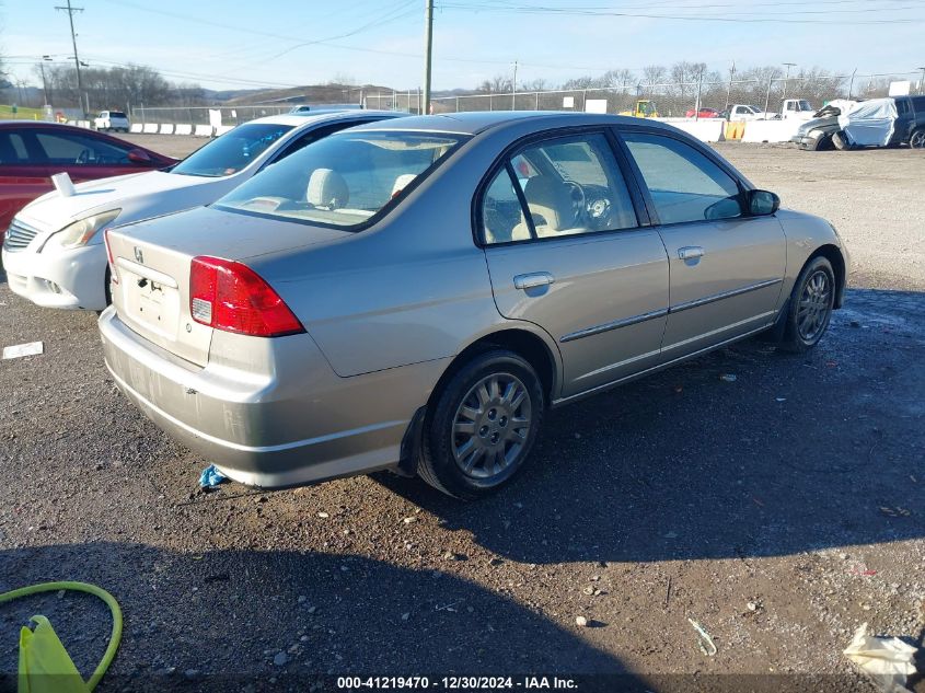 2004 Honda Civic Lx VIN: 2HGES16624H569999 Lot: 41219470