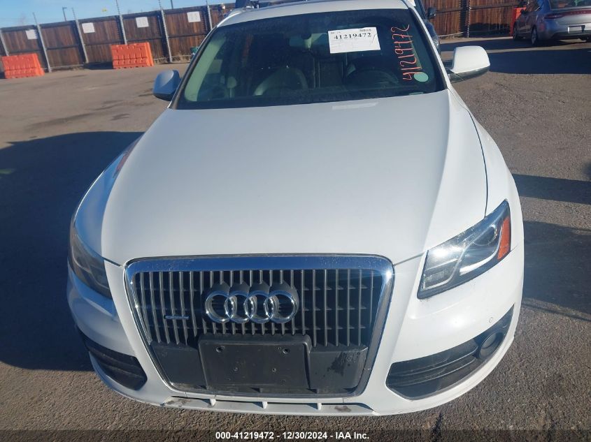 2012 Audi Q5 2.0T Premium VIN: WA1LFAFP3CA050244 Lot: 41219472