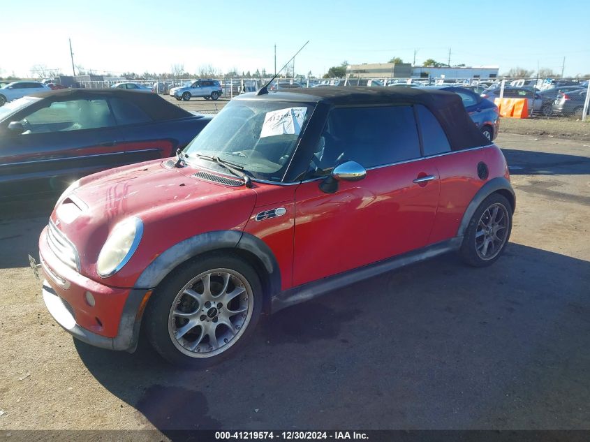 2005 Mini Cooper S VIN: WMWRH33575TF84766 Lot: 41219574