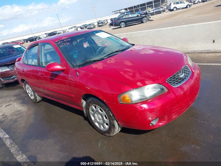 2002 Nissan Sentra Xe/Gxe VIN: 3N1CB51D72L686682 Lot: 41219581