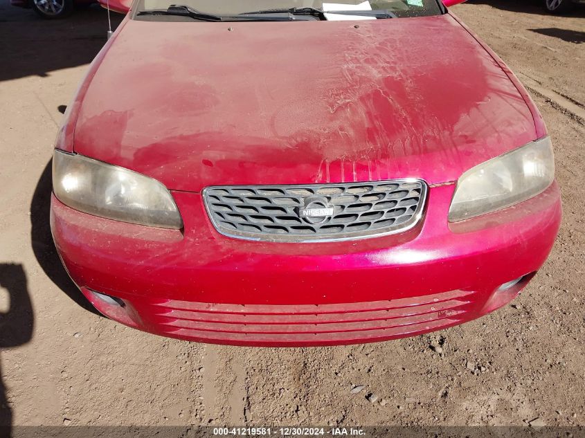 2002 Nissan Sentra Xe/Gxe VIN: 3N1CB51D72L686682 Lot: 41219581