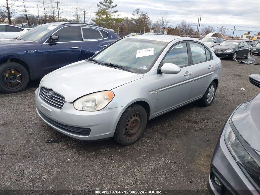 2007 Hyundai Accent Gls VIN: KMHCN46C17U164086 Lot: 41219704