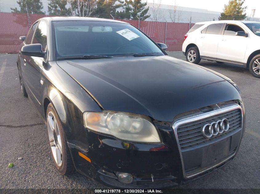 2005 Audi A4 2.0T VIN: WAUAF68E85A500444 Lot: 41219778