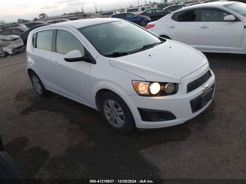 2015 Chevrolet Sonic Lt VIN: 1G1JC6SH4F4164279 Lot: 41219837