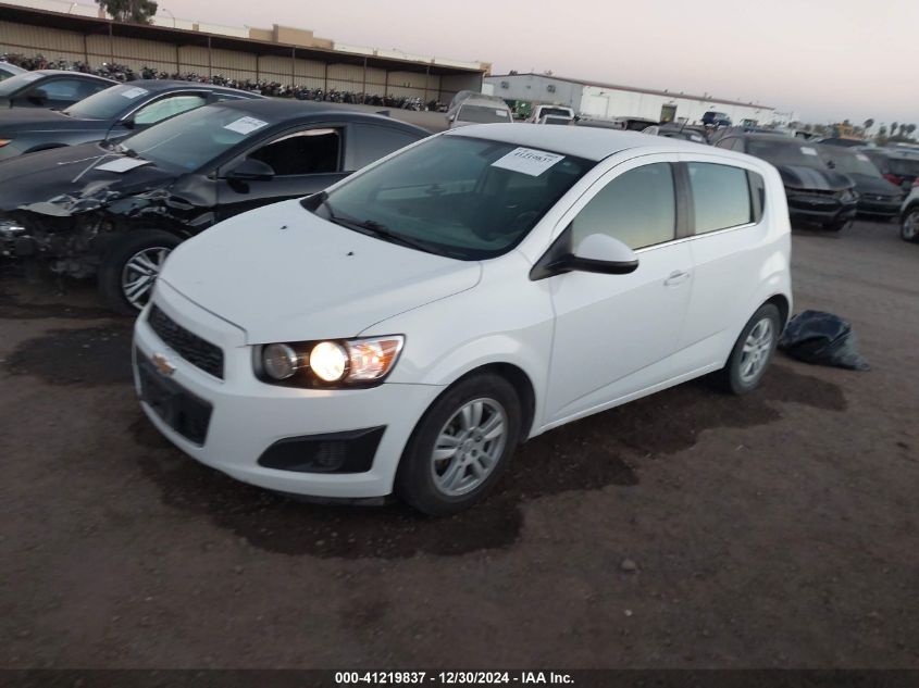 2015 Chevrolet Sonic Lt VIN: 1G1JC6SH4F4164279 Lot: 41219837