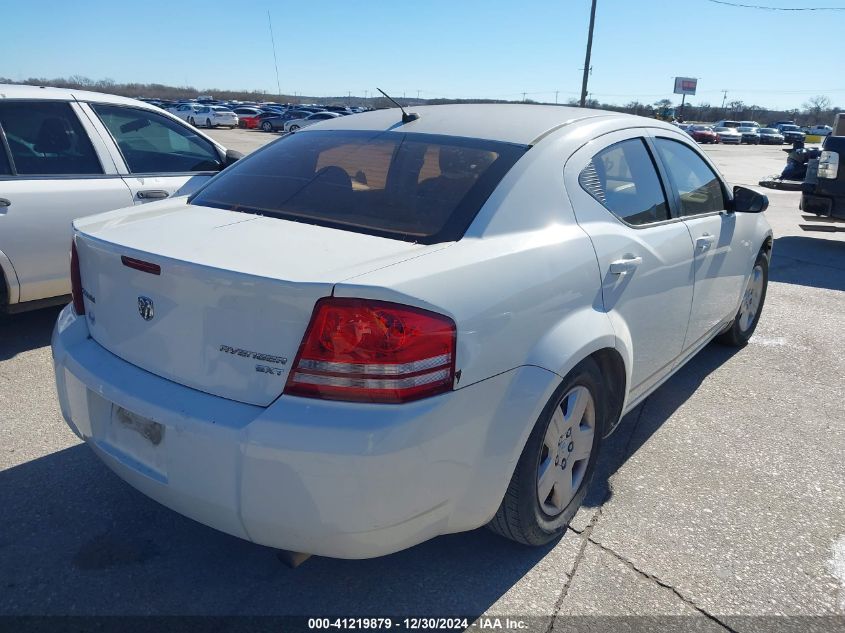 2010 Dodge Avenger Sxt VIN: 1B3CC4FB4AN130308 Lot: 41219879