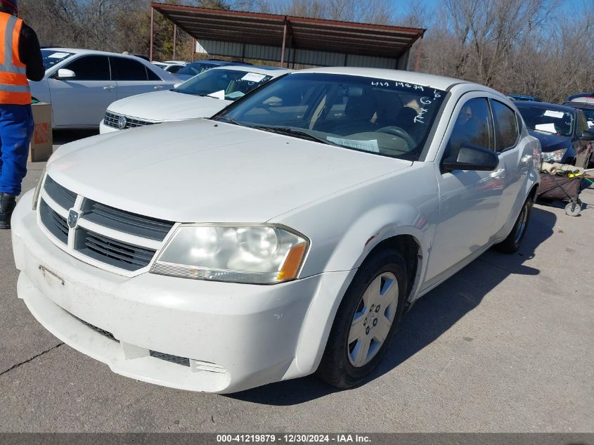 2010 Dodge Avenger Sxt VIN: 1B3CC4FB4AN130308 Lot: 41219879