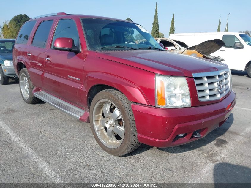 2003 Cadillac Escalade Luxury VIN: 1GYEC63T03R231822 Lot: 41220058