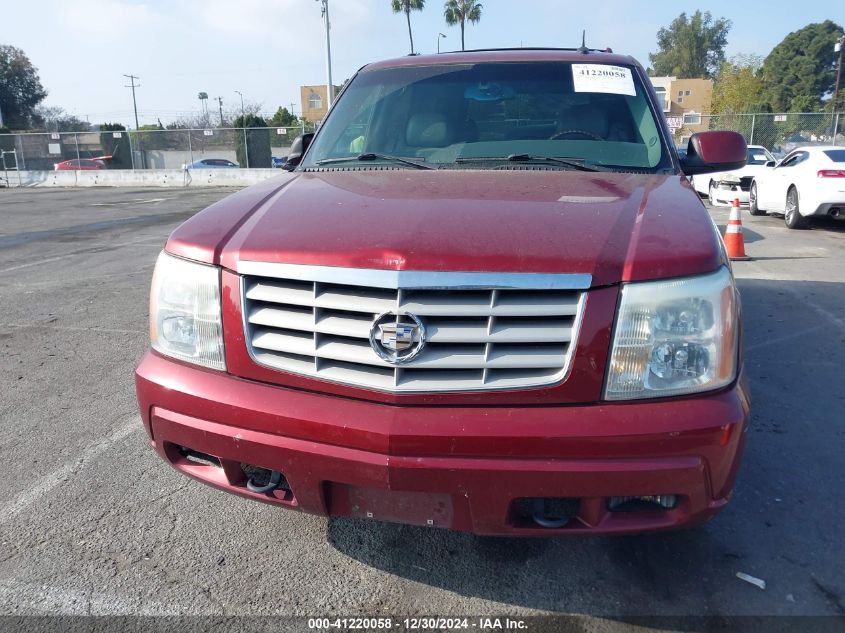 2003 Cadillac Escalade Luxury VIN: 1GYEC63T03R231822 Lot: 41220058