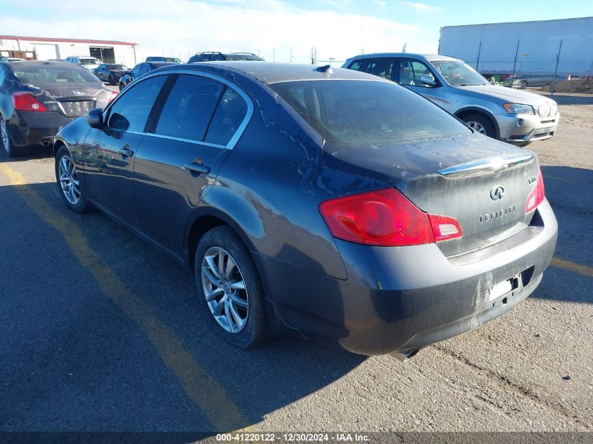 2008 Infiniti G35X VIN: JNKBV61F38M251369 Lot: 41220122