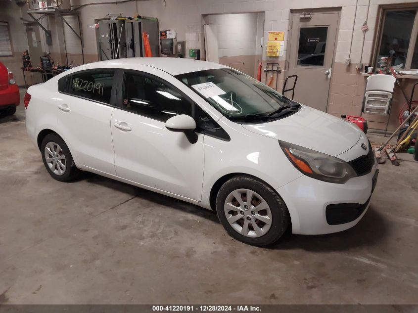 2015 Kia Rio Lx VIN: KNADM4A39F6431865 Lot: 41220191