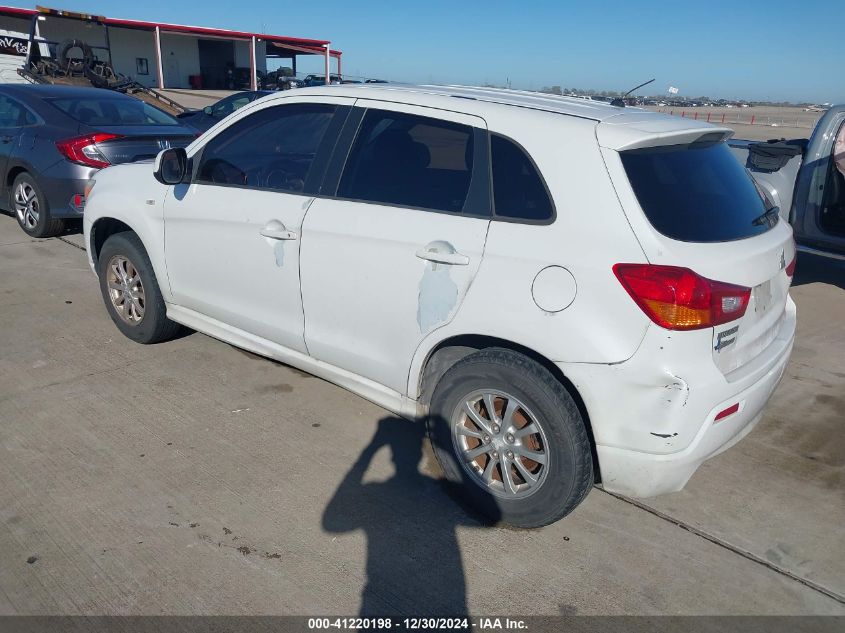 2011 Mitsubishi Outlander Sport Es VIN: JA4AP3AUXBZ002947 Lot: 41220198