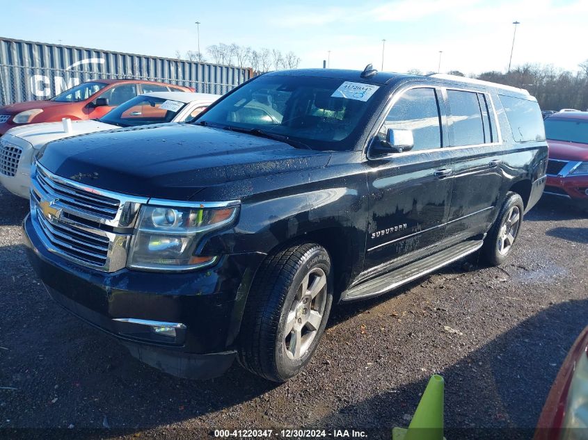 2015 Chevrolet Suburban 1500 Ltz VIN: 1GNSKKKC5FR519479 Lot: 41220347