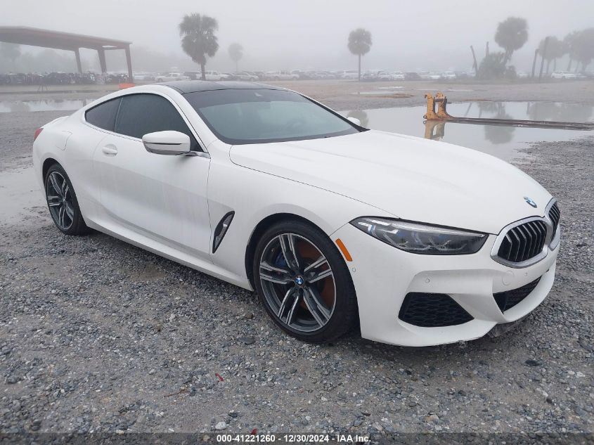 2019 BMW M850I xDrive VIN: WBABC4C51KBJ35734 Lot: 41221260