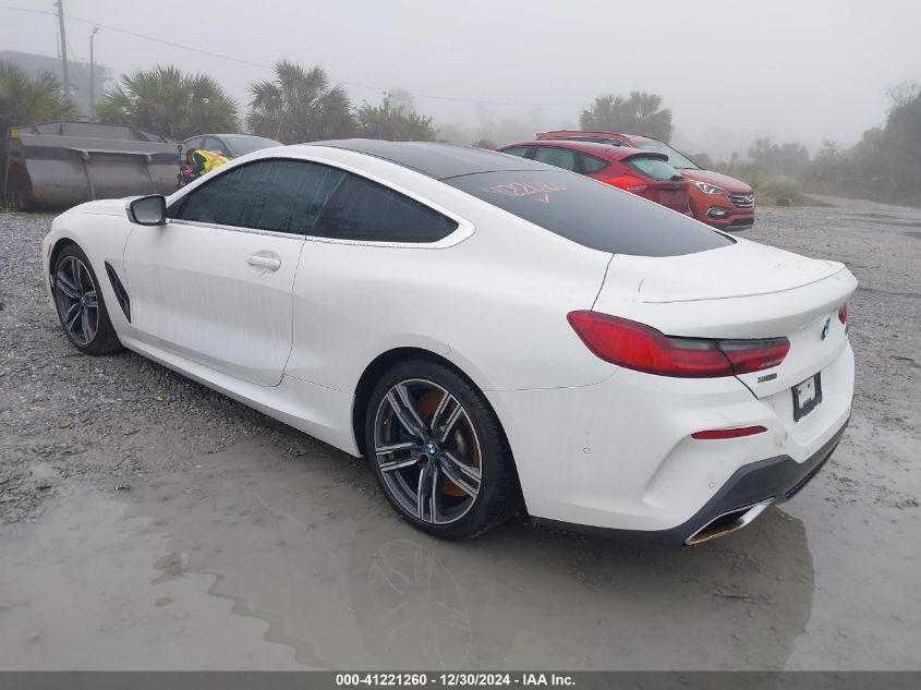 2019 BMW M850I xDrive VIN: WBABC4C51KBJ35734 Lot: 41221260