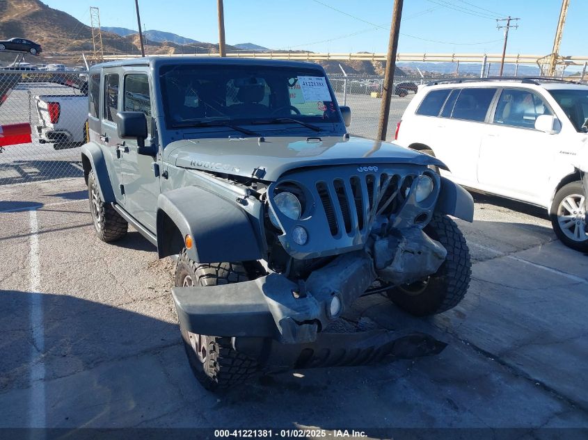 2014 Jeep Wrangler Unlimited Rubicon VIN: 1C4BJWFG3EL134522 Lot: 41221381