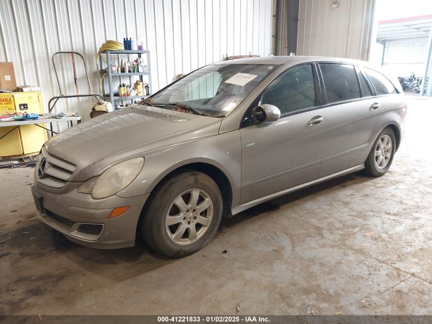 2006 Mercedes-Benz R 350 4Matic VIN: 4JGCB65E66A028687 Lot: 41221833