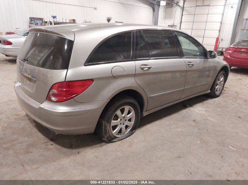 2006 Mercedes-Benz R 350 4Matic VIN: 4JGCB65E66A028687 Lot: 41221833