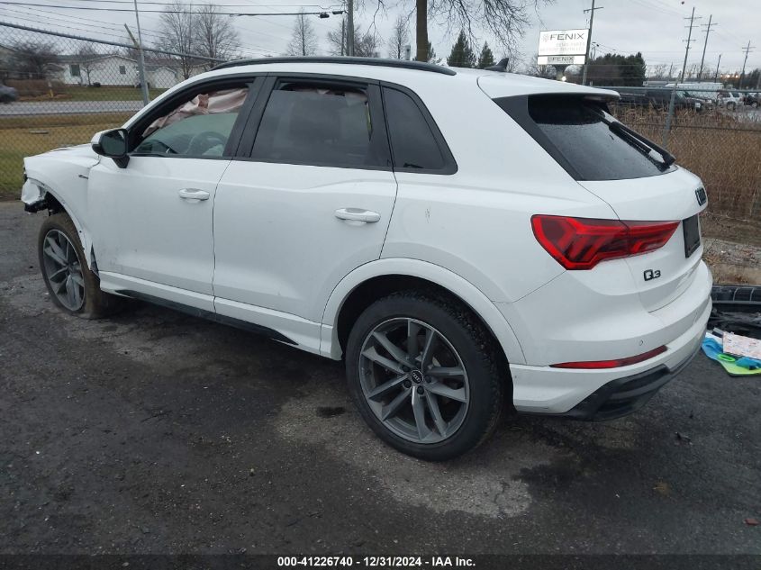 2021 Audi Q3 Premium Plus 45 Tfsi S Line Quattro Tiptronic VIN: WA1EECF33M1132626 Lot: 41226740