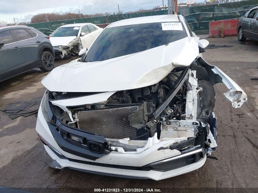 2019 Honda Civic Lx VIN: 19XFC2F67KE033029 Lot: 41231923