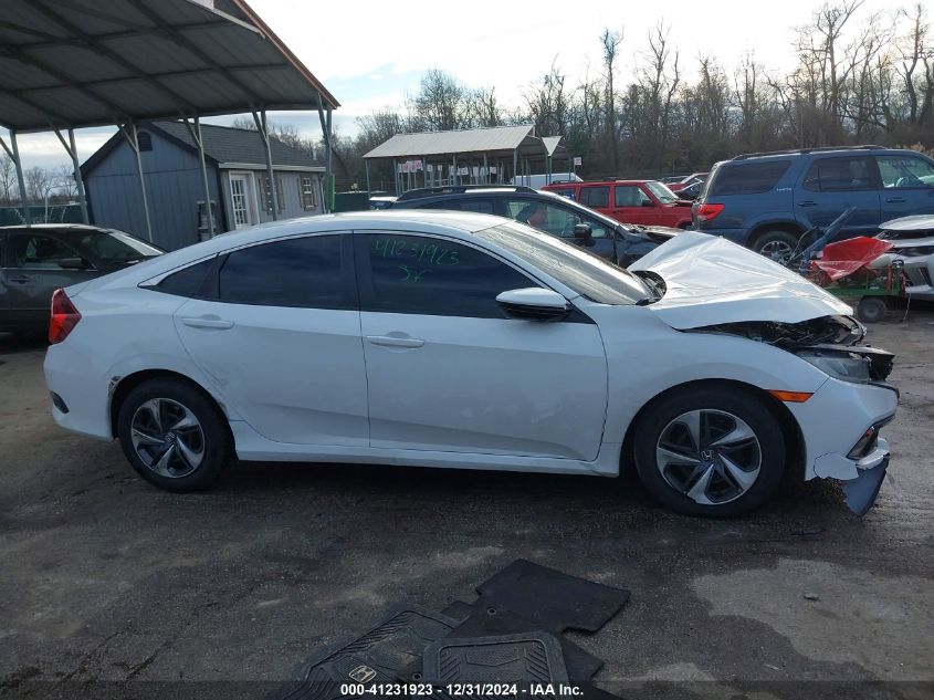 2019 Honda Civic Lx VIN: 19XFC2F67KE033029 Lot: 41231923