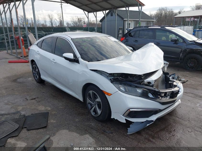 2019 Honda Civic Lx VIN: 19XFC2F67KE033029 Lot: 41231923