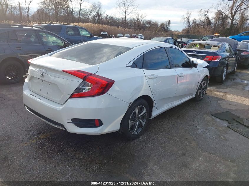 2019 Honda Civic Lx VIN: 19XFC2F67KE033029 Lot: 41231923