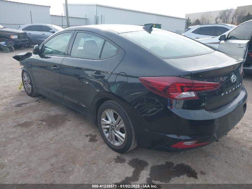 2020 Hyundai Elantra Sel VIN: 5NPD84LF6LH568553 Lot: 41235571