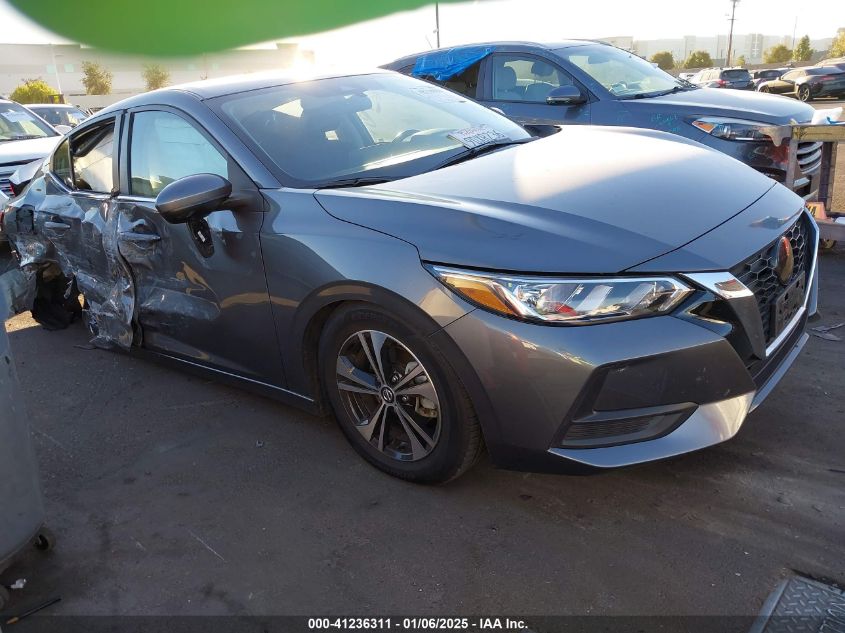 2022 Nissan Sentra Sv Xtronic Cvt VIN: 3N1AB8CV8NY306657 Lot: 41236311