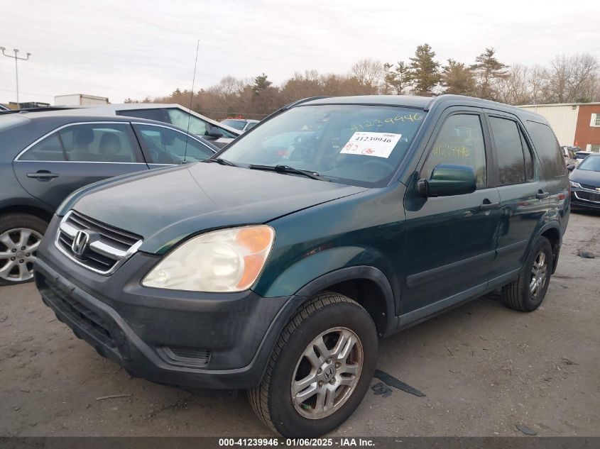 2004 Honda Cr-V Ex VIN: SHSRD78844U209532 Lot: 41239946