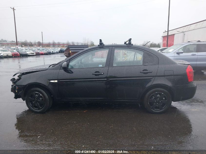 2007 Hyundai Accent Gls VIN: KMHCN46C57U086038 Lot: 41241490