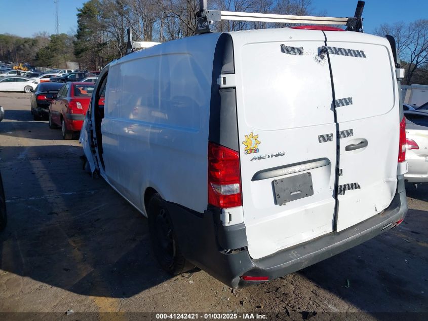 2017 Mercedes-Benz Metris VIN: WD3PG2EA1H3220209 Lot: 41242421