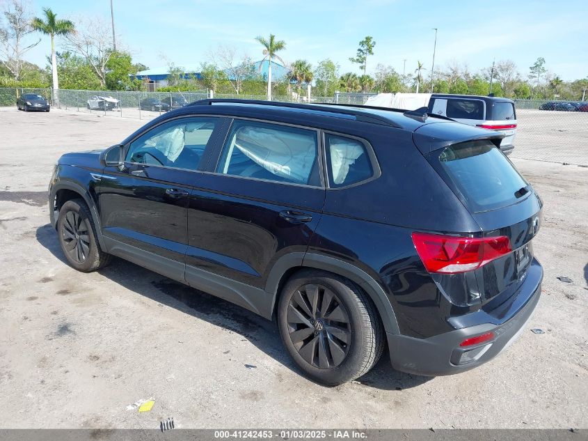 2024 Volkswagen Taos 1.5T S VIN: 3VV5X7B22RM049592 Lot: 41242453