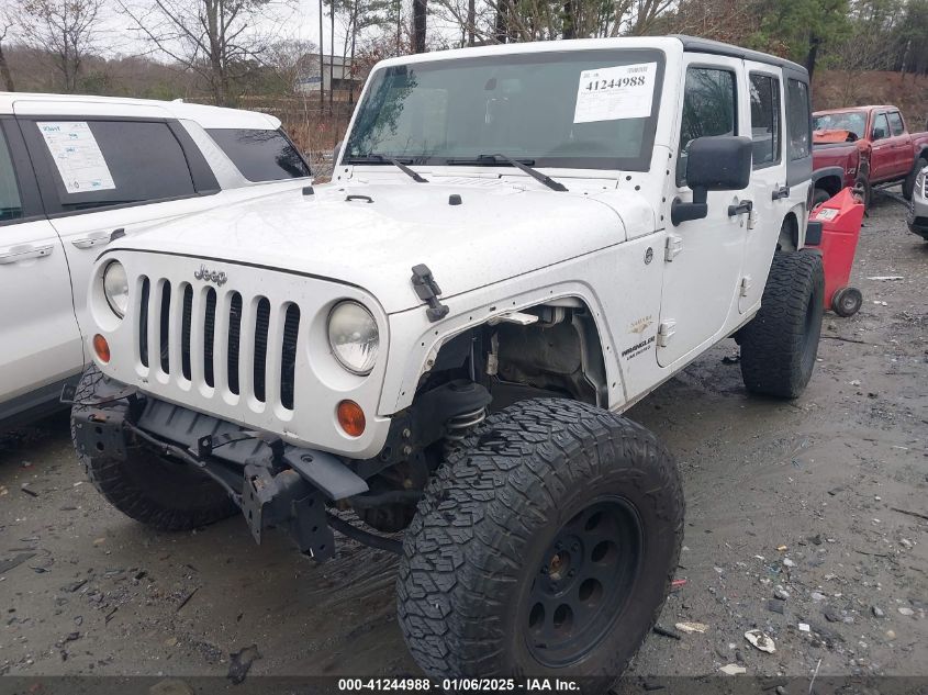 2013 Jeep Wrangler Unlimited Sahara VIN: 1C4BJWEG3DL597406 Lot: 41244988