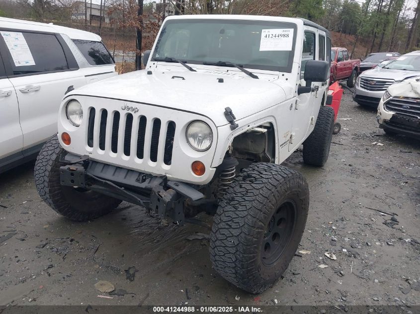 2013 Jeep Wrangler Unlimited Sahara VIN: 1C4BJWEG3DL597406 Lot: 41244988