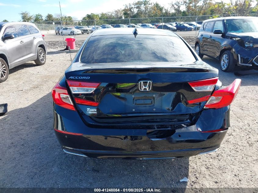 2021 Honda Accord Ex-L VIN: 1HGCV1F58MA108939 Lot: 41248084