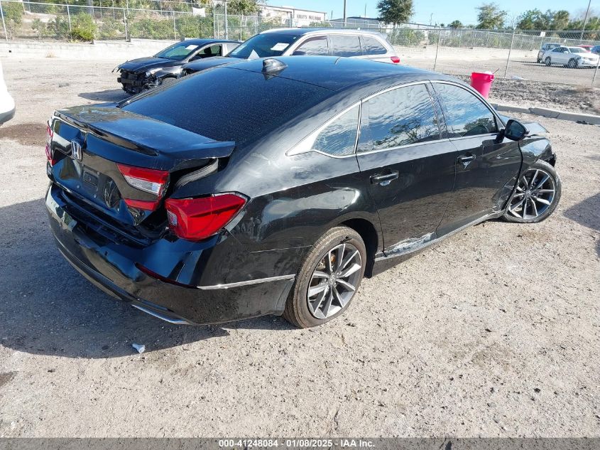 2021 Honda Accord Ex-L VIN: 1HGCV1F58MA108939 Lot: 41248084