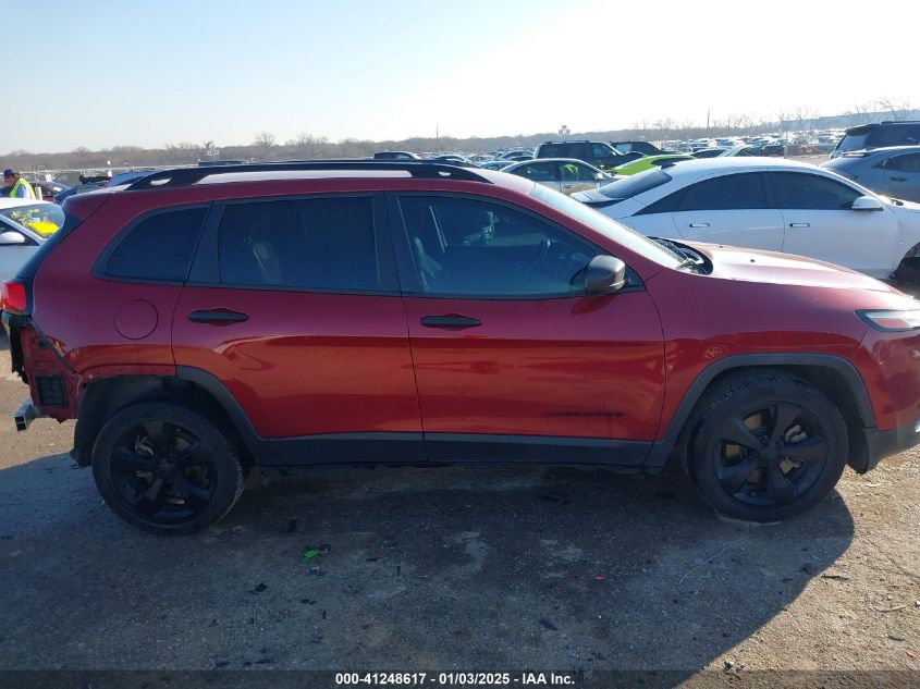 2017 Jeep Cherokee Altitude Fwd VIN: 1C4PJLAB2HW623965 Lot: 41248617