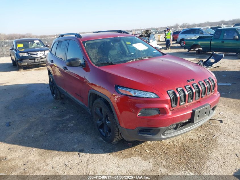 2017 Jeep Cherokee Altitude Fwd VIN: 1C4PJLAB2HW623965 Lot: 41248617