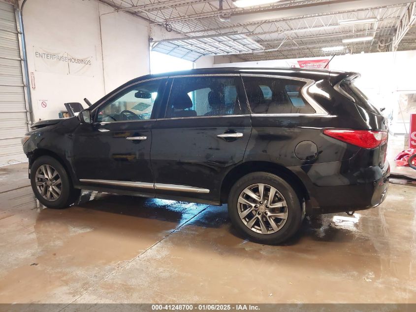 2013 Infiniti Jx35 VIN: 5N1AL0MN3DC344519 Lot: 41248700