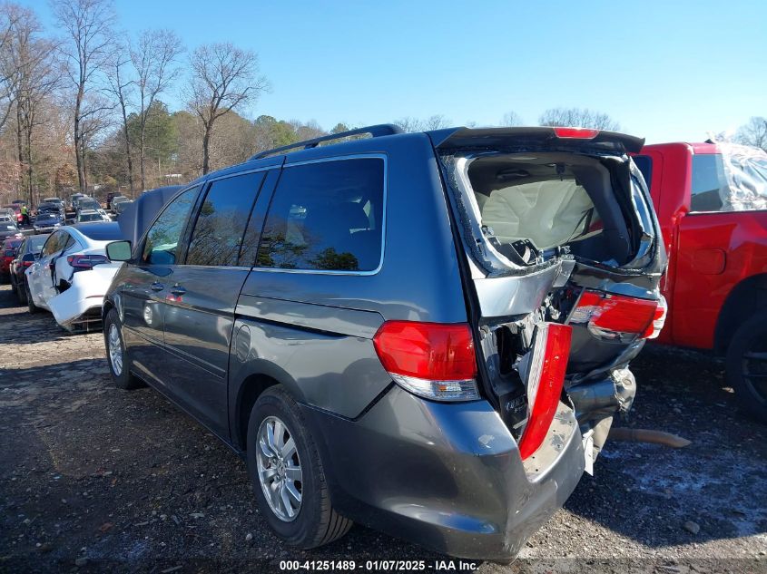 2010 Honda Odyssey Ex-L VIN: 5FNRL3H72AB030105 Lot: 41251489