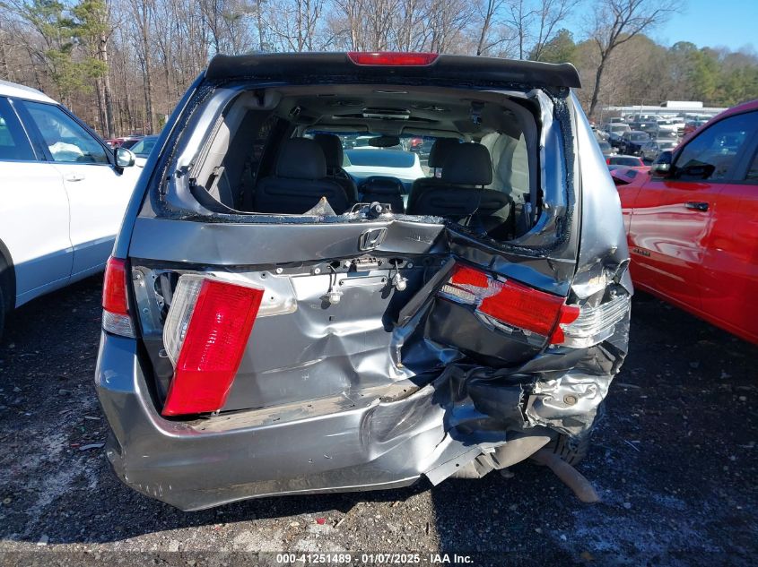 2010 Honda Odyssey Ex-L VIN: 5FNRL3H72AB030105 Lot: 41251489