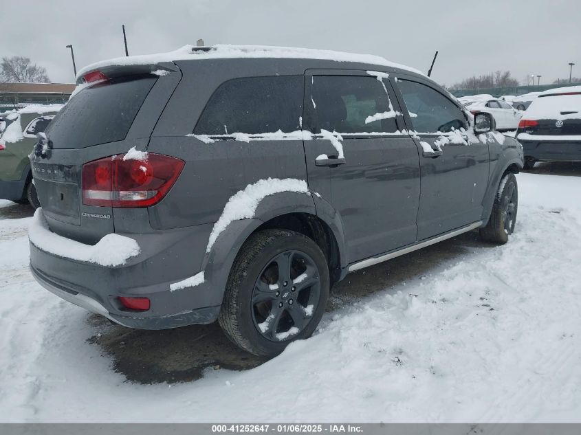 2018 Dodge Journey Crossroad VIN: 3C4PDCGB4JT257310 Lot: 41252647