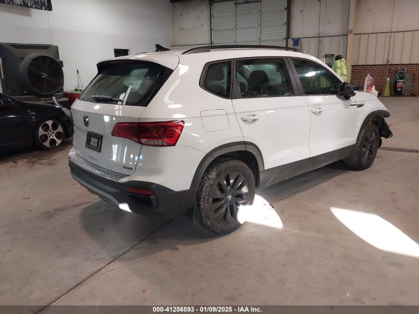 2022 Volkswagen Taos 1.5T S VIN: 3VVAX7B21NM078090 Lot: 41256593