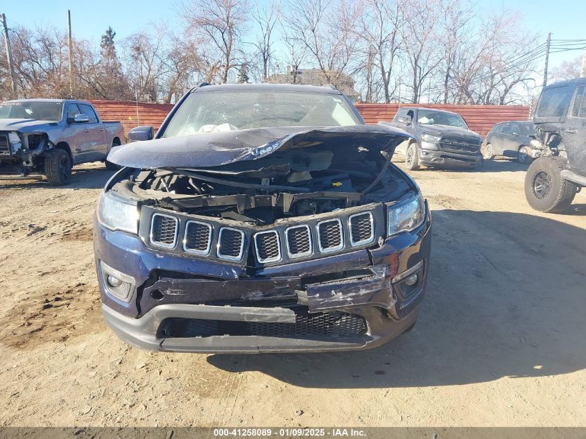 2018 Jeep Compass Latitude 4X4 VIN: 3C4NJDBB8JT398720 Lot: 41258089