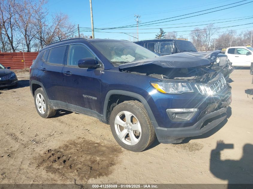 2018 Jeep Compass Latitude 4X4 VIN: 3C4NJDBB8JT398720 Lot: 41258089