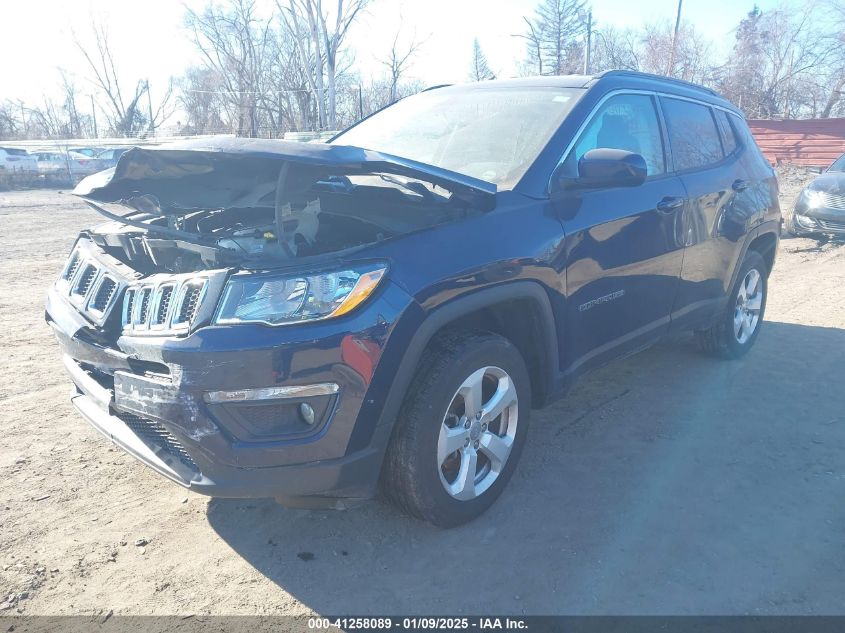 2018 Jeep Compass Latitude 4X4 VIN: 3C4NJDBB8JT398720 Lot: 41258089