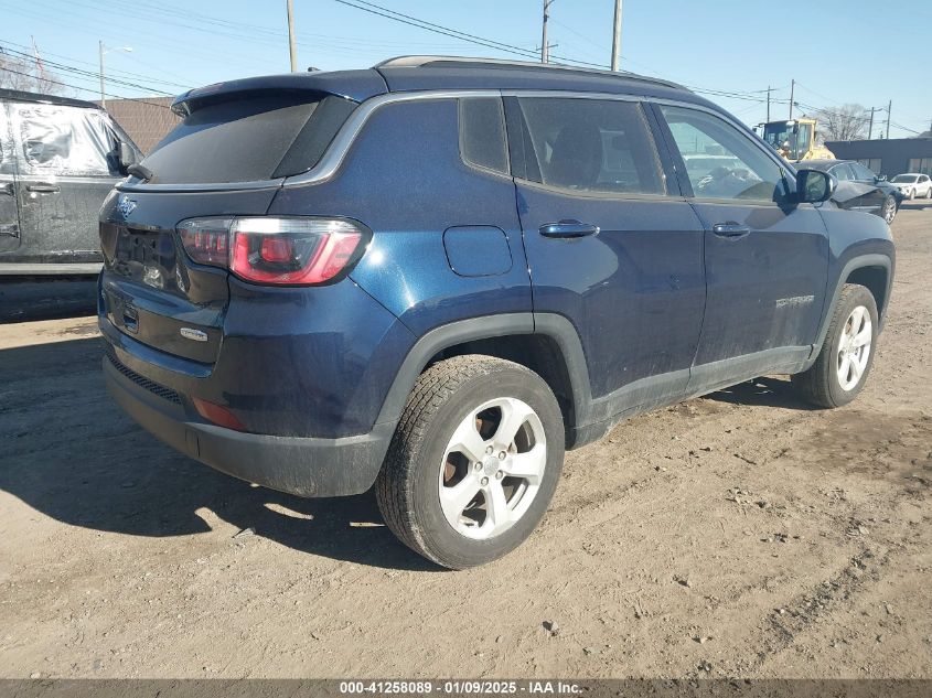 2018 Jeep Compass Latitude 4X4 VIN: 3C4NJDBB8JT398720 Lot: 41258089