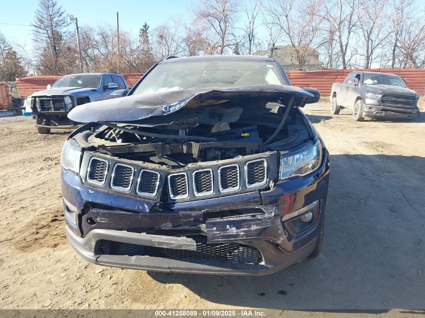 2018 Jeep Compass Latitude 4X4 VIN: 3C4NJDBB8JT398720 Lot: 41258089